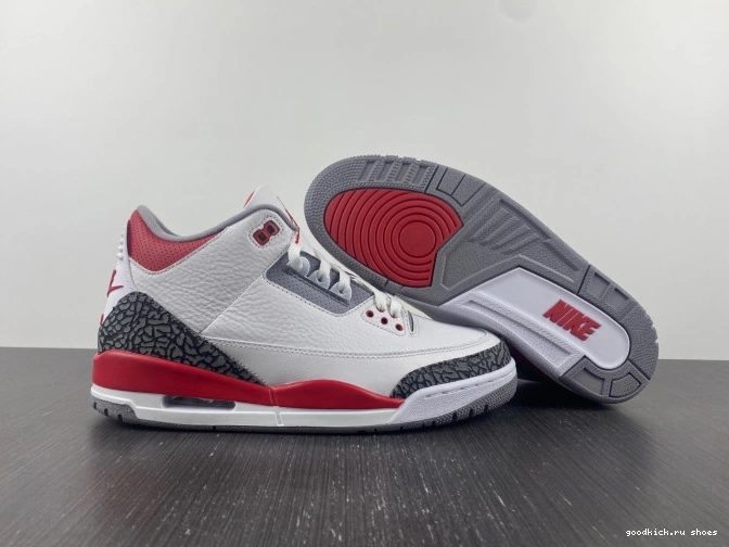 OG Red DN3707-160 Fire Air Jordan 3 0707